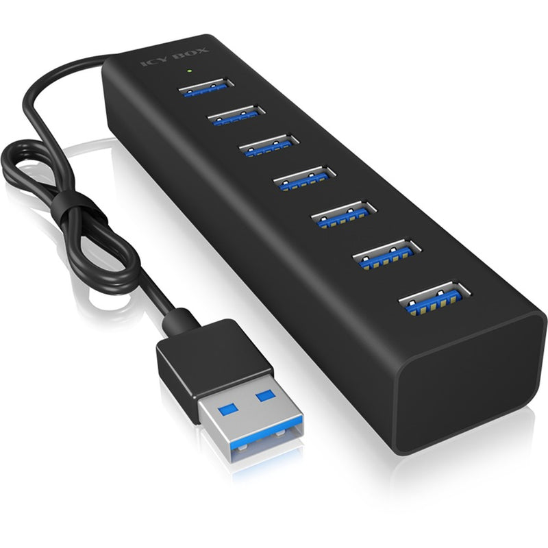Load image into Gallery viewer, Icy box ib-hub1700-u3 usb-hub (zwart)
