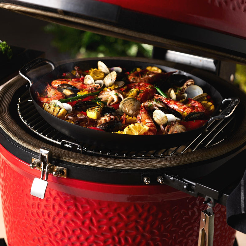 Load image into Gallery viewer, Kamado joe karbon steel paella pan bak- braadpan
