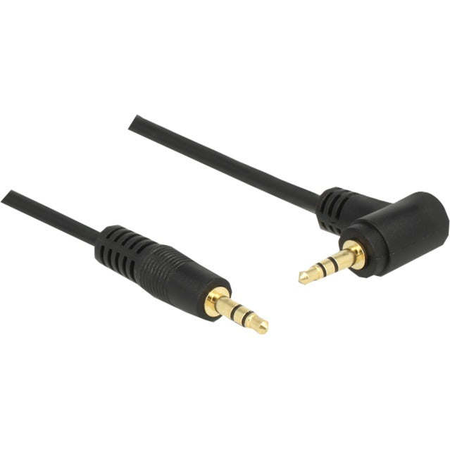 ギャラリービューアに画像をロードする, Delock 3,5 mm naar 3,5 mm 90° kabel (zwart, 5 meter)

