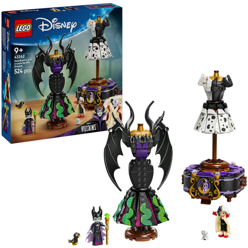 Load image into Gallery viewer, Lego disney 43262 de jurken van maleficent en cruella de vil
