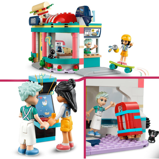 Lego friends - heartlake restaurant in de stad constructiespeelgoed (41728)
