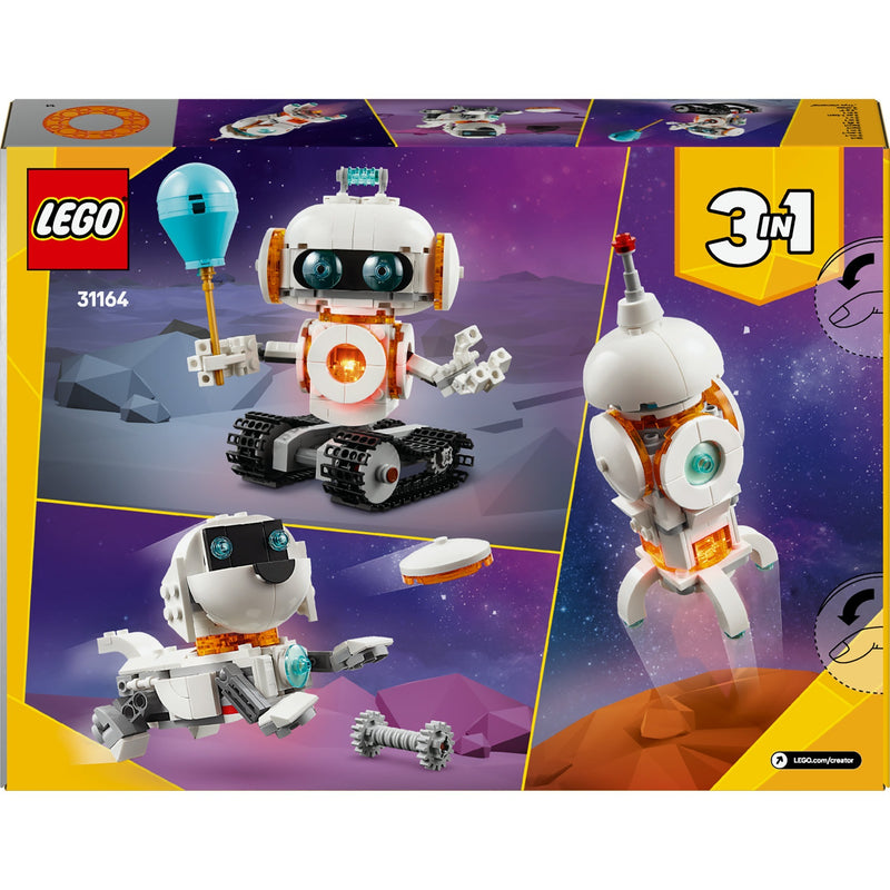 Load image into Gallery viewer, Lego creator 3-in-1 - ruimterobot constructiespeelgoed (31164)
