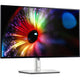 Dell ultrasharp u2724d 27 monitor (zilver zwart, 2x displayport, 1x hdmi, 2x usb-c, 3x usb-a, 120 hz)