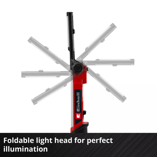 Einhell te-cl 18 1000 s li - solo accu werklamp (rood zwart, accu en oplader niet inbegrepen)