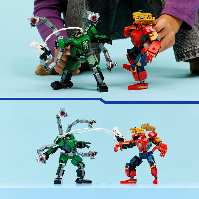 Afbeelding laden in galerijviewer, Lego marvel - mechaduel: spider-man vs. doc ock constructiespeelgoed (76338)
