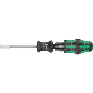 Wera kraftform kompakt 27 set 2 bitset (zwart groen, 7‑delig)