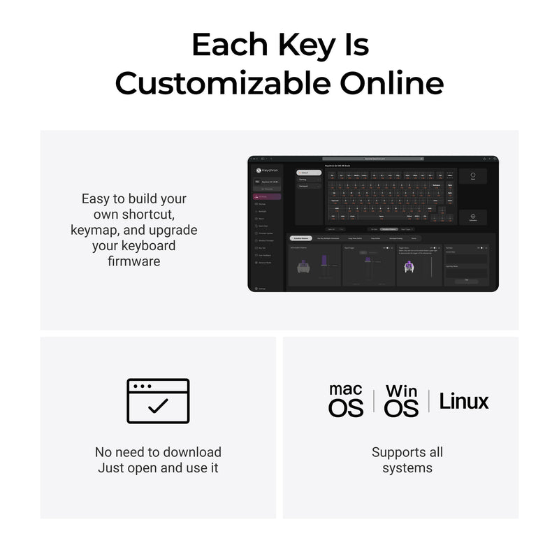 Load image into Gallery viewer, Keychron q1 he 8k magnetic switch keyboard (wit, us lay-out (qwerty), ultra-fast lime, 75%, rgb, hot swap, 8k)

