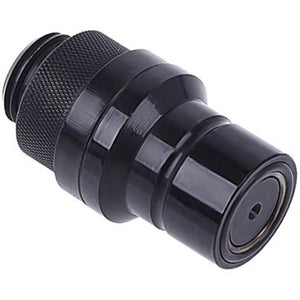 Alphacool eiszapfen quick release stekker g1 4 ag - deep black sluiting (zwart)