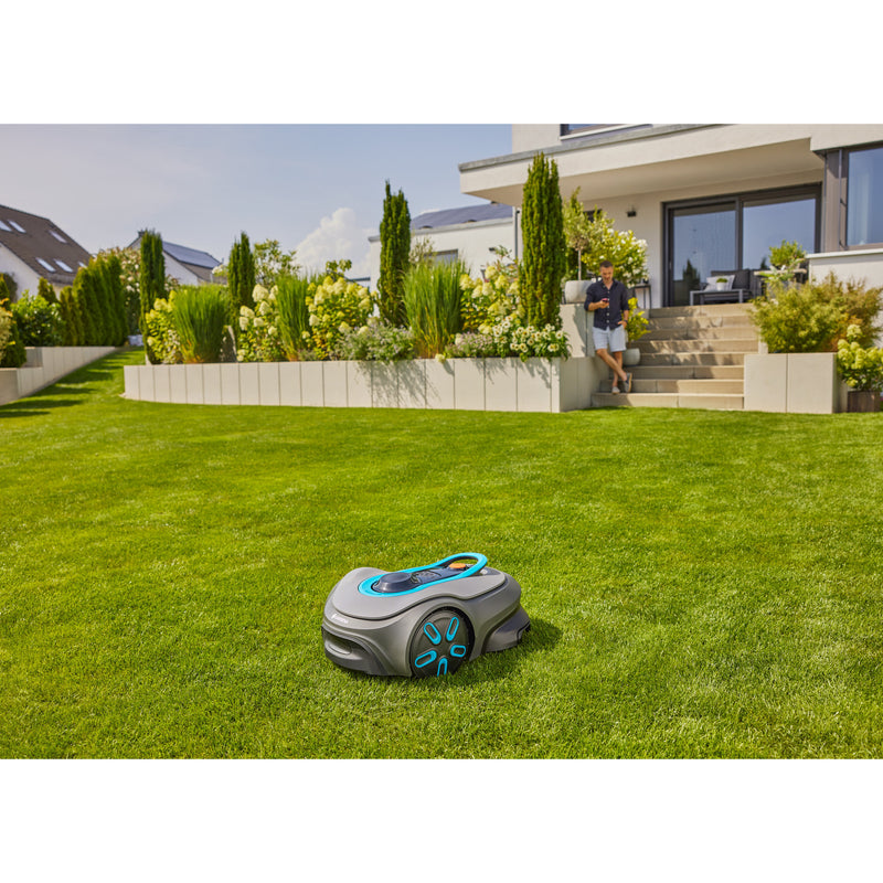 Load image into Gallery viewer, Gardena robotmaaier smart sileno free 1500 m² (zwart)
