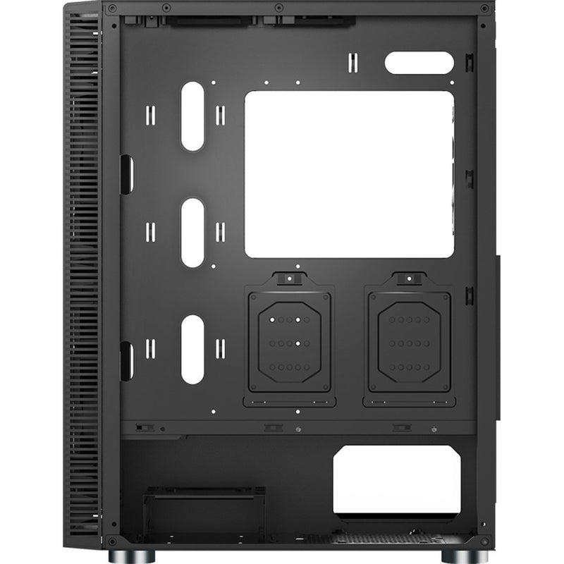 Load image into Gallery viewer, Montech x3 glass midi tower behuizing (zwart | 3x usb-a | rgb | tempered glass)
