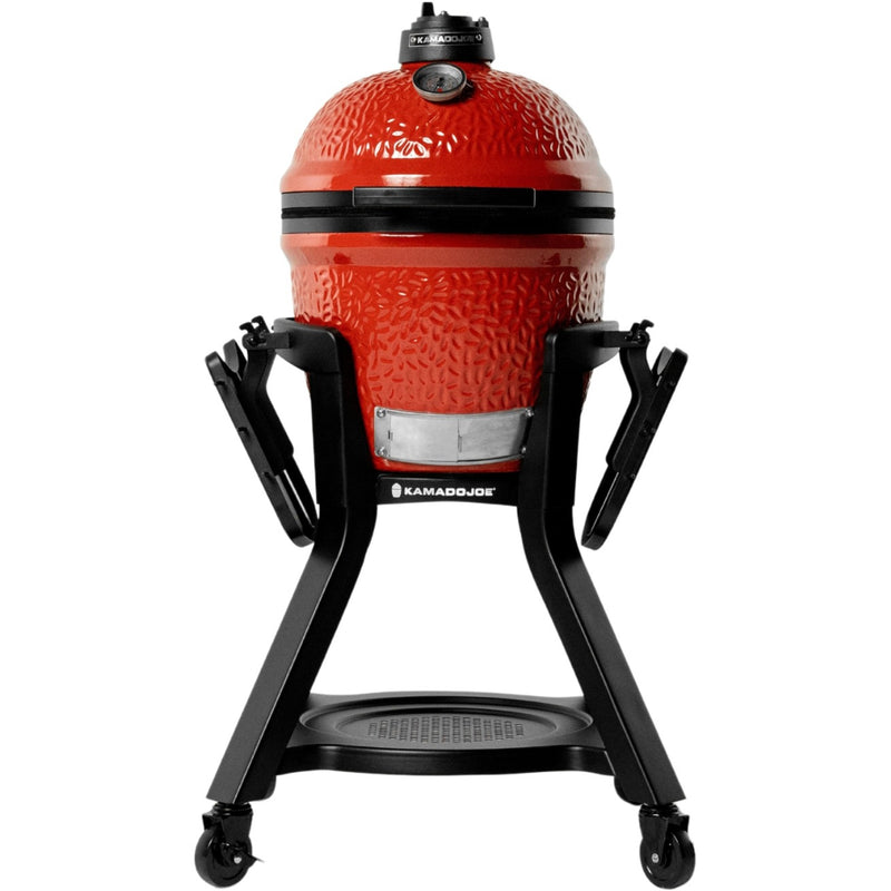Load image into Gallery viewer, Kamado joe joe jr®-kar met zijtafels barbecuewagen (zwart)
