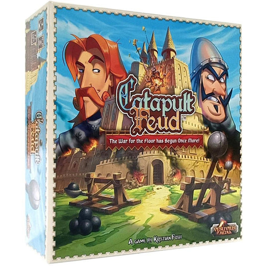 European player network catapult feud bordspel (engels, 2 spelers, 20 - 30 minuten, vanaf 7 jaar)