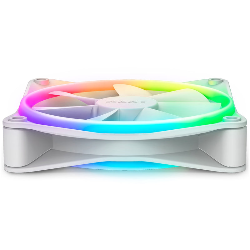 Load image into Gallery viewer, Nzxt f120 rgb duo case fan (wit, 120 x 120 x 25 mm, pwm, zonder controller)
