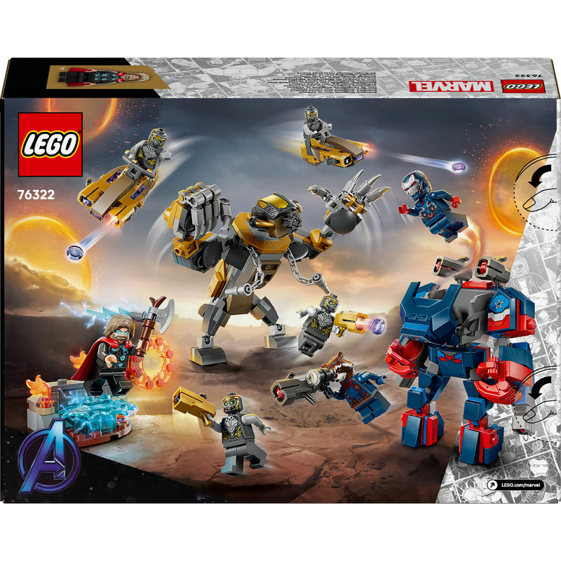 Load image into Gallery viewer, Lego super heroes marvel 76322 avengers endgame thor vs. chitauri

