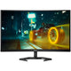 Philips 34e1c5600he 00 34 curved ultrawide monitor (zwart, hdmi, displayport, 4x usb-a, usb-c)
