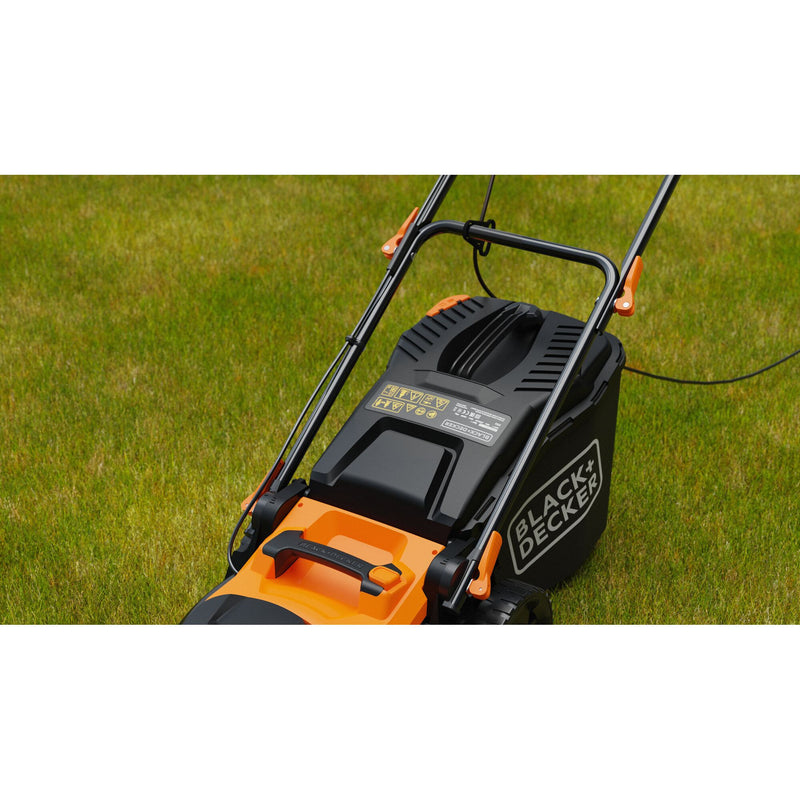 Load image into Gallery viewer, Black+decker bemwp400 grasmaaier (oranje zwart, 40cm, 1800w)
