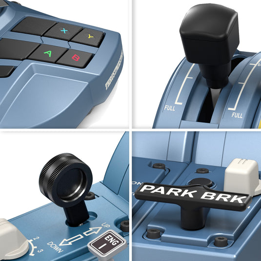 Thrustmaster tca captain pack x airbus edition gaming set (zwart, pc, xbox series x|s)