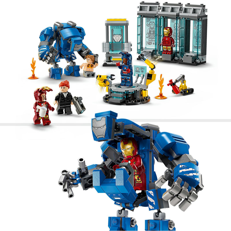 Load image into Gallery viewer, Lego marvel 76315 iron mans laboratorium harnasruimte
