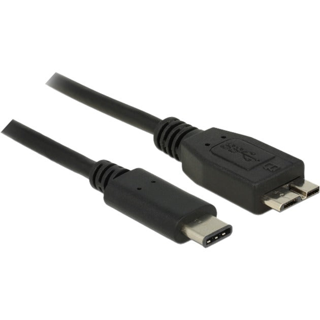 Chargez l'image dans la visionneuse de la galerie, Delock usb-c 3.1 > usb 3.1 micro-usb adapter (zwart, 0,5 meter, usb 3.1 gen 2)
