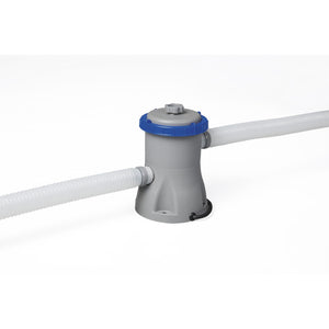 Bestway zwembad steel pro set rond 305 (blauw, incl. filterpomp (220-240v))