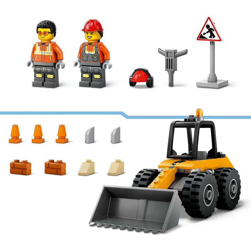 Load image into Gallery viewer, Lego city - gele wiellader constructiespeelgoed (60450)
