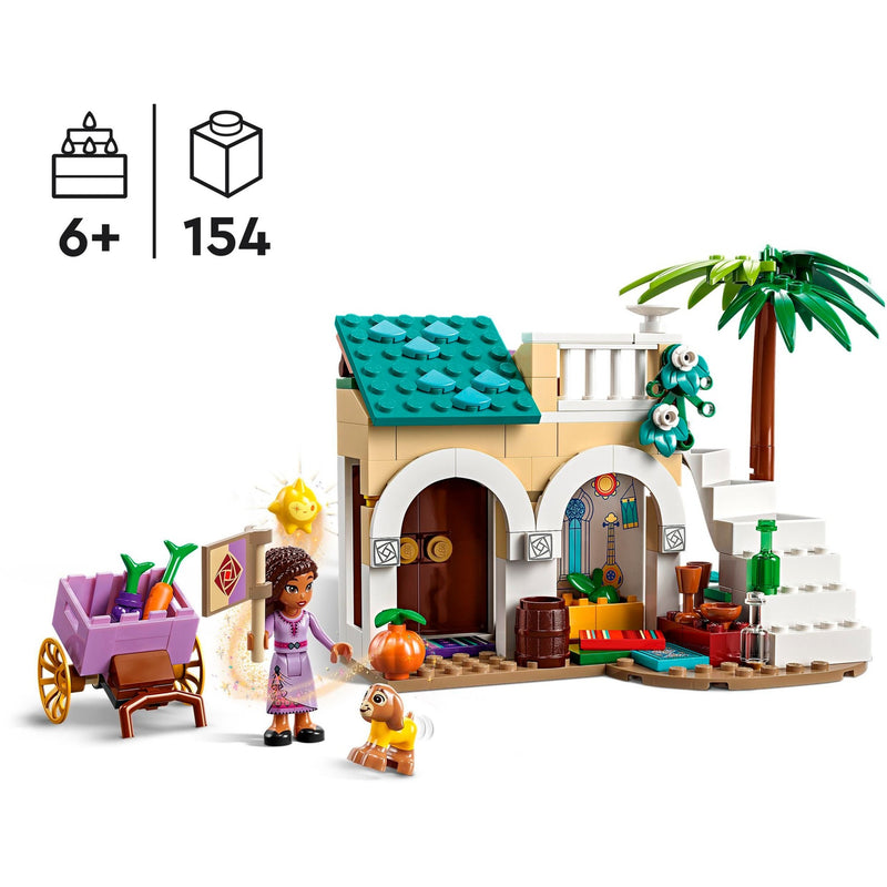 Afbeelding laden in galerijviewer, Lego disney wish asha in de stad rosas poppetjes wish set - 43223
