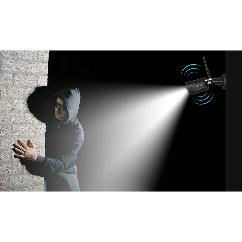 Load image into Gallery viewer, Foscam v8p, 4k 8mp dual-band wifi beveiligingscamera (zwart, met geluid- en lichtalarm)
