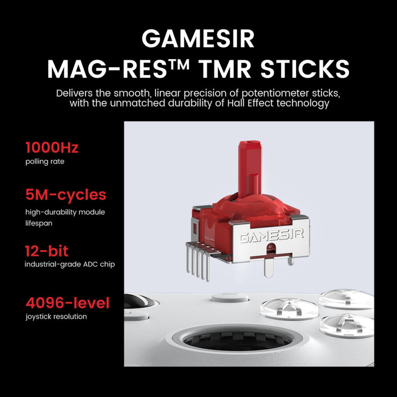 Afbeelding laden in galerijviewer, Gamesir g7 pro tri-mode - shadow ember gamepad (zwart donkerrood, xbox series x|s, xbox one, pc, android, steam)
