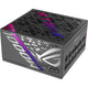 Asus rog strix platinum modulaire 1000 watt voeding (zwart, 1x 12v-2x6, 4x pcie)