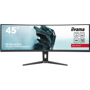Iiyama g-master red eagle gcb4580dqsn-b1 45 curved ultrawide gaming monitor (zwart, 2x hdmi, displayport, 3x usb-a, usb-b, usb-c, rj-45, 165 hz)