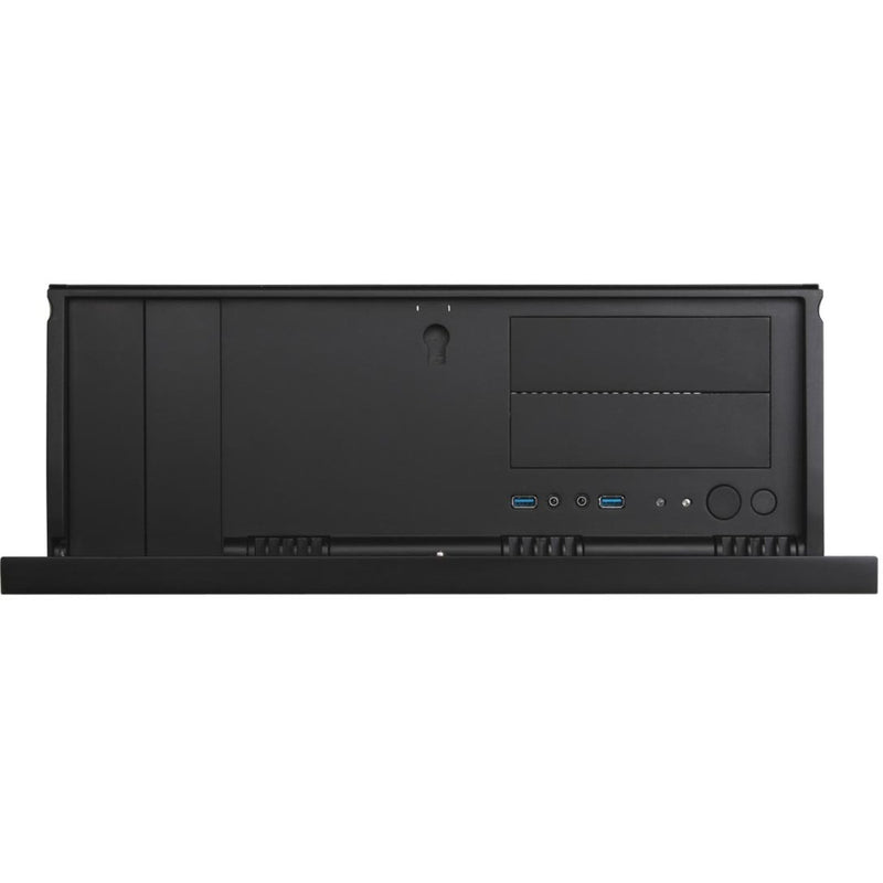 Load image into Gallery viewer, Silverstone grandia gd07b htpc behuizing (zwart | 2x usb-a)
