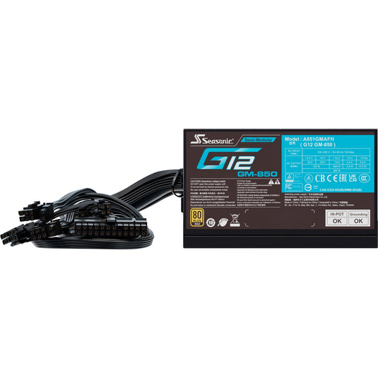 Seasonic g12 gm-850 850 watt voeding (3x pcie)