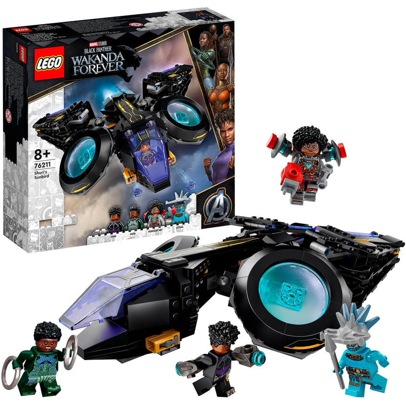 Load image into Gallery viewer, Lego marvel - shuri's sunbird constructiespeelgoed (76211)

