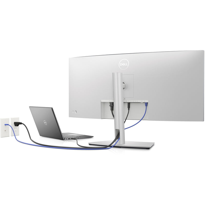 Load image into Gallery viewer, Dell u3423we 34 curved ultrawide monitor (zilver zwart, 2x hdmi, displayport, usb-a 3.2, usb-c 3.2)
