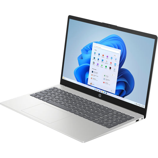 Hp 15-fc0052nd (bn6l1ea) 15.6 laptop (zilver | ryzen 5 7520u | radeon graphics | 8 gb | 512 gb ssd)