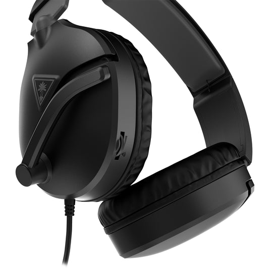 Turtle beach ear force recon 70x black (2024) over-ear gaming headset (zwart, xbox series x|s, xbox one, ps4, ps5, switch, pc, mobile)