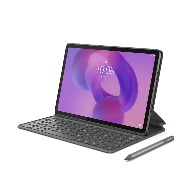 Load image into Gallery viewer, Lenovo folio toetsenbord voor ideatab (grijs, uk lay-out (qwerty), pogo-pin)
