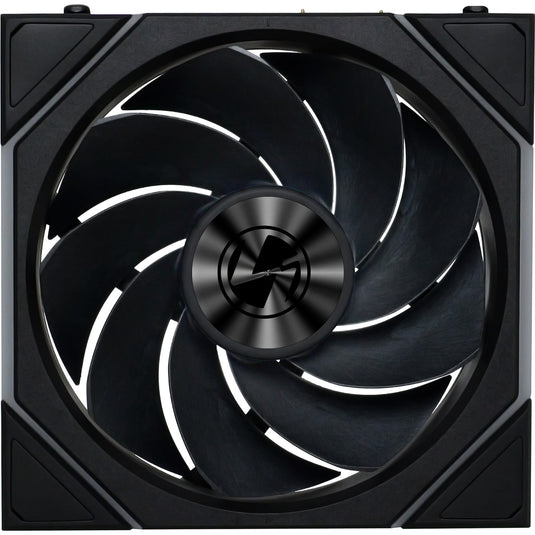 Lian li uni fan tl 120 wireless reverse blade rgb case fans (zwart, 3 stuks, 120 x 124 x 28 mm, pwm, incl. controller)