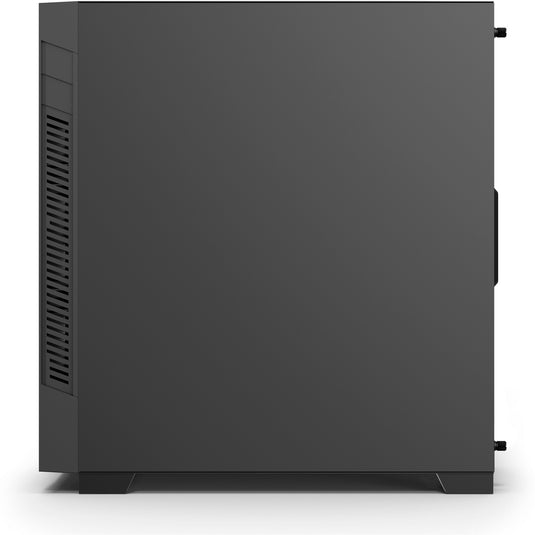 Sharkoon s25 silent midi tower behuizing (zwart | 2x usb-a | 1x usb-c)