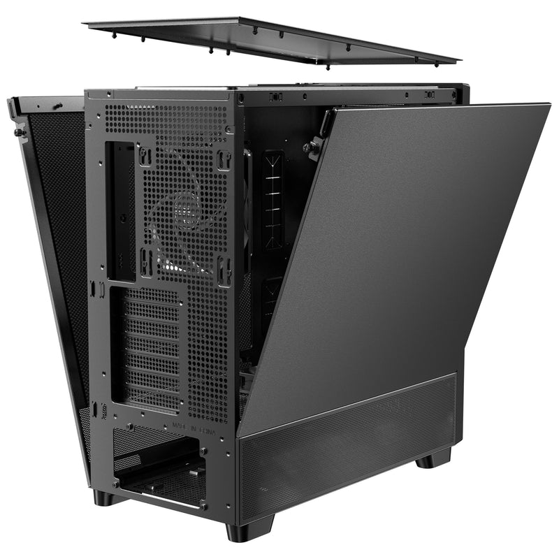 Load image into Gallery viewer, Antec flux se midi tower behuizing (zwart | 2x usb-a | 1x usb-c)
