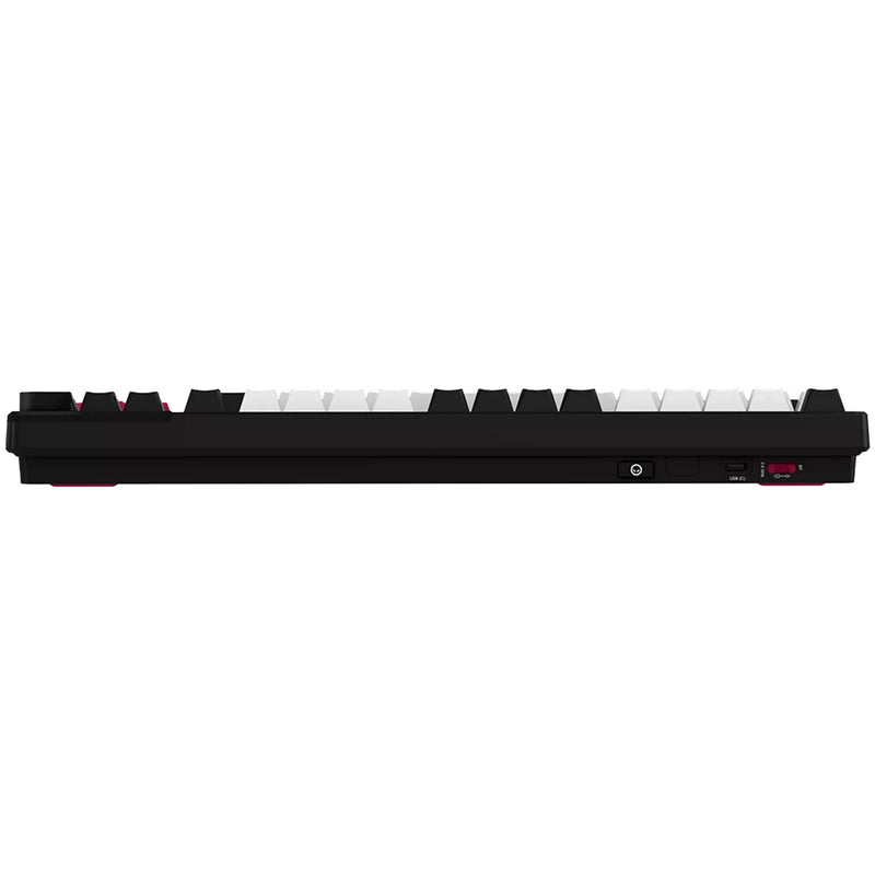 Load image into Gallery viewer, Lorgar kbp70tklw rgb mechanisch gaming toetsenbord (zwart, us lay-out (qwerty), logar toxic purple, 80% (tkl), rgb, hot-swappable, pbt double-shot, bluetooth | 2.4ghz | usb)
