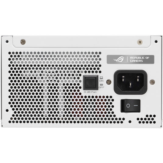 Asus rog strix platinum white edition modulaire 1000 watt voeding (wit, 1x 12v-2x6, 4x pcie)