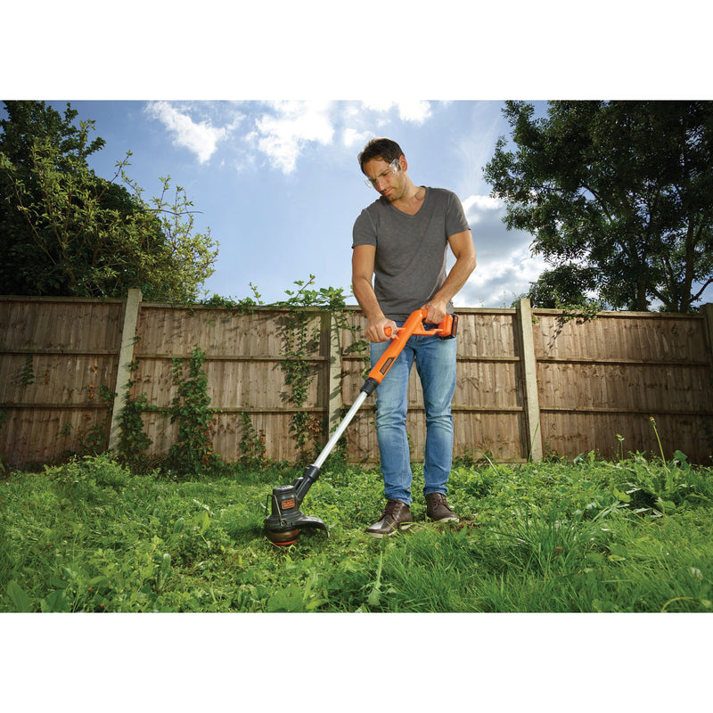 Load image into Gallery viewer, Black+decker st1823b-xj 18v afs grastrimmer 25cm (oranje zwart, accu en oplader niet inbegrepen)
