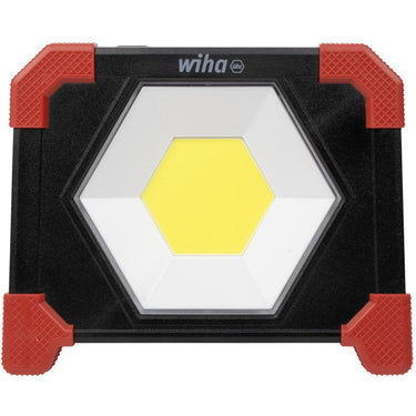 Wiha accubouwlamp 30w (zwart rood, 750-3.000 lm)