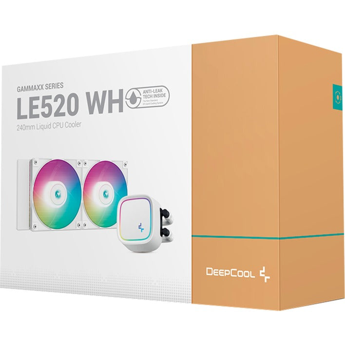 Afbeelding laden in galerijviewer, Deepcool le520 wh waterkoeling (wit, 4-pins pwm fan-connector)
