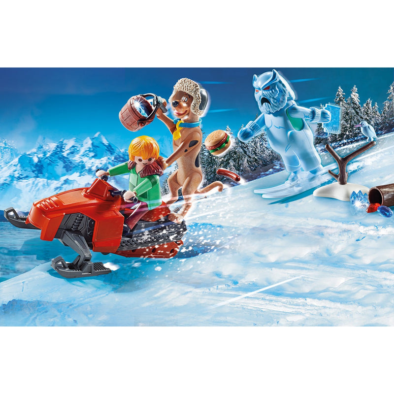 Load image into Gallery viewer, Playmobil scooby-doo! - avontuur met snow ghost constructiespeelgoed (70706)
