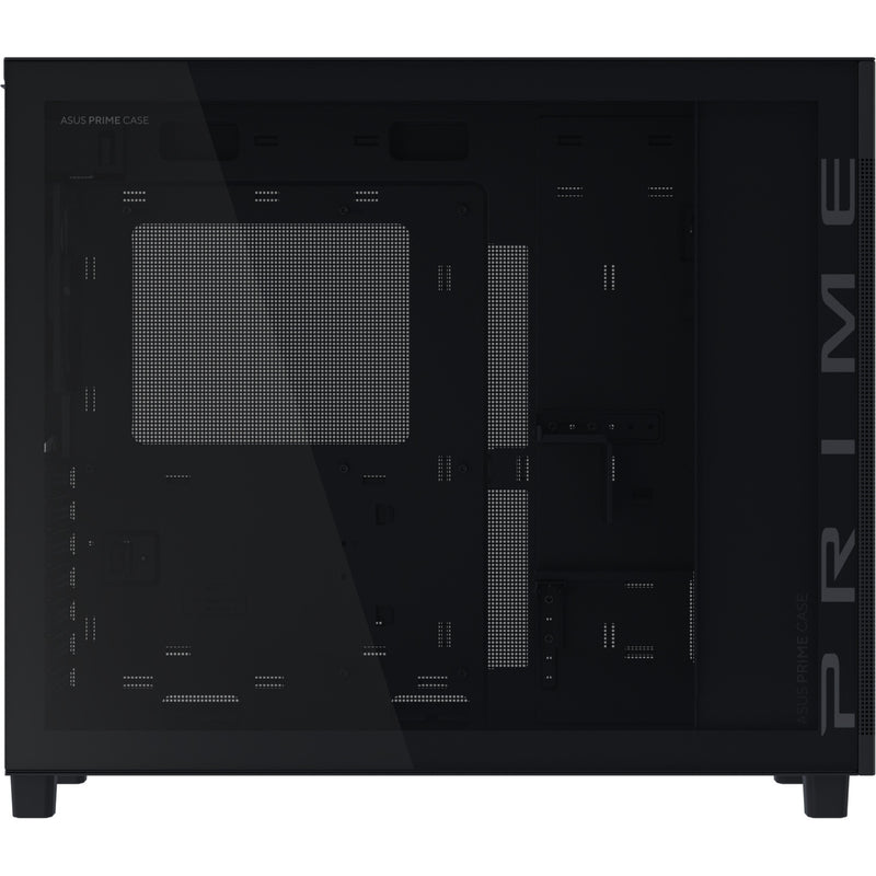 Load image into Gallery viewer, Asus prime ap303 - tempered glass panel midi tower behuizing (zwart | 2x usb-a | 1x usb-c | tempered glass)
