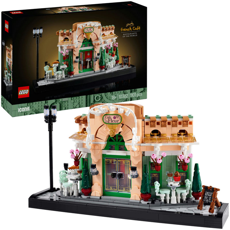 Afbeelding laden in galerijviewer, Lego icons - frans café constructiespeelgoed (10362)
