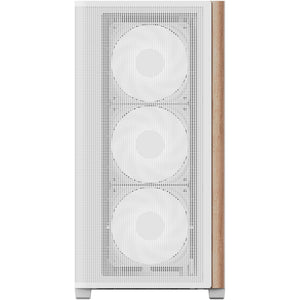 Aerocool b301a mini tower behuizing (wit | 1x usb-a | 1x usb-c | rgb)