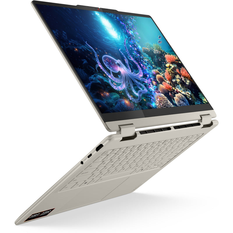Load image into Gallery viewer, Lenovo yoga 7 2-in-1 14akp10 (83jr00atmh) 14 copilot+ laptop (aluminium | ryzen ai 7 350 | radeon 860m graphics | 16 gb | 512 gb ssd | touch)
